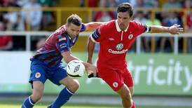 Sligo’s David McMillan grabs late equaliser as St Patrick’s Athletic extend their lead