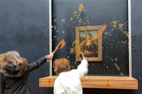 Why activists threw soup at the Mona Lisa