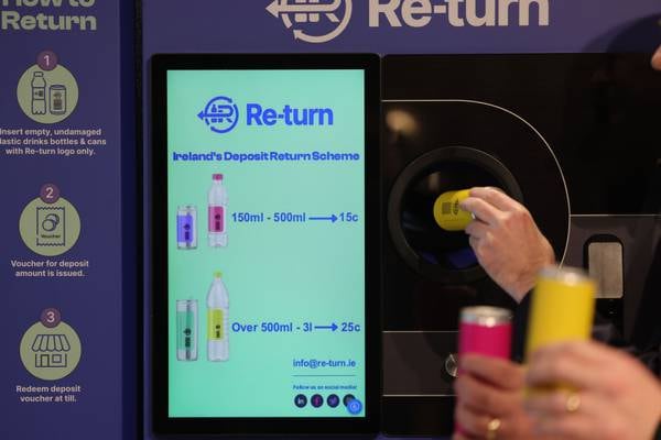 Deposit return scheme: Re-Turn stands by reliability of vending machines for recycling plastic bottles, cans