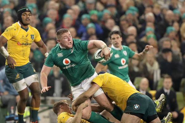 Tadhg Furlong still getting to grips with life in the fast lane