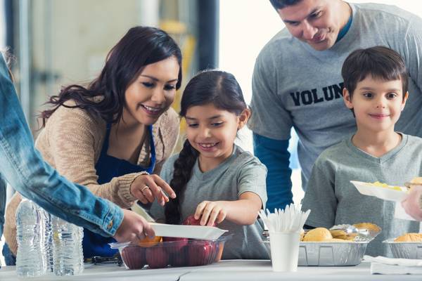 Family volunteering is a new ‘win win’ frontier in the charity sector