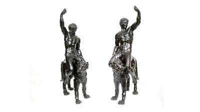 Bronze sculptures attributed to Michelangelo