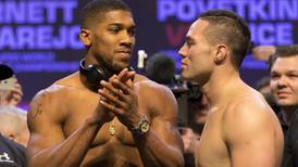 Joshua and Parker will see plenty of thinking - and bruising