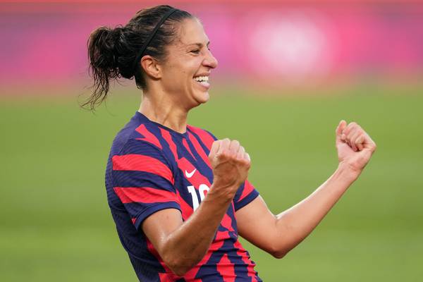 Carli Lloyd’s fury kept her firing at the top of her sport for so long