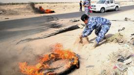 Iraqi police disperse protesters outside oilfield as unrest grows