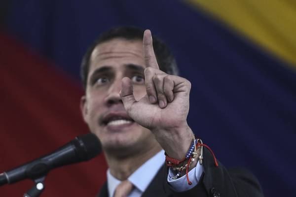 Venezuela’s Guaido to meet with Pompeo in Colombia on Monday, sources say