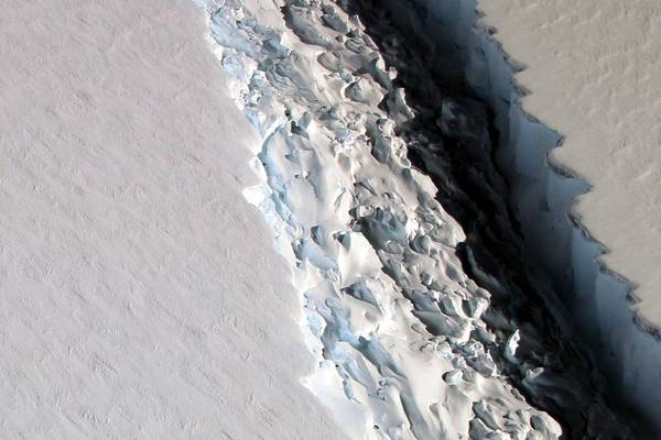 Giant iceberg set to break off from Antarctica – scientists