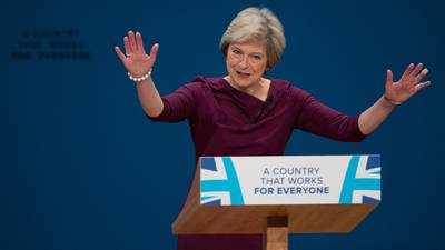 Theresa May puts accent on meritocracy for Britain