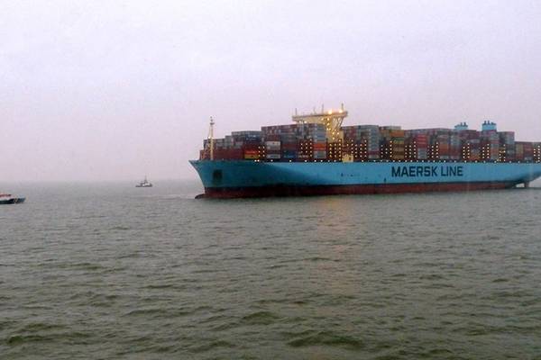 Container ship towed free after running aground off German island