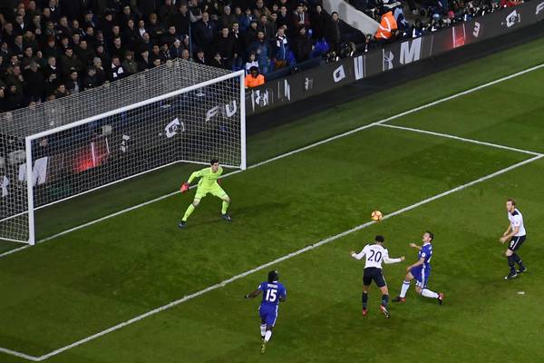 Dele Alli double  puts an end to  Chelsea’s record  attempt
