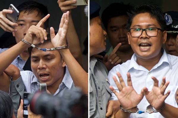 Myanmar court rejects appeal by jailed Reuters reporters
