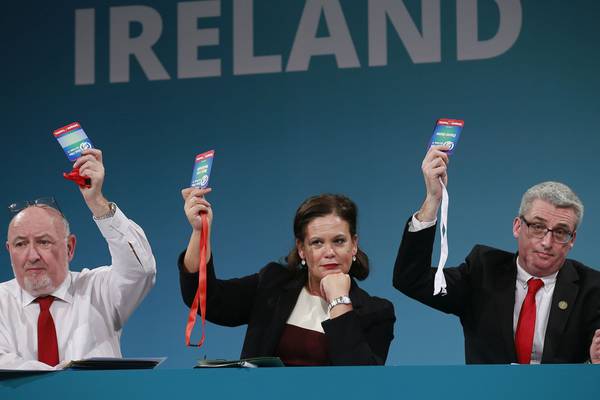 Sinn Féin to play anti-establishment card with choice for presidency