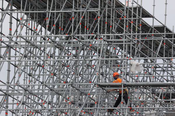Construction sector could be hampered by wage inflation in coming months