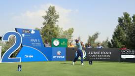 Paul Dunne just two shots off the lead after flawless 67 in Dubai