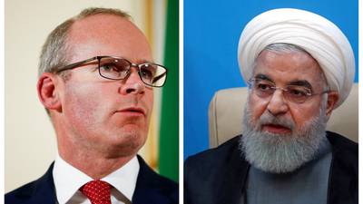Simon Coveney to meet Iranian president Hassan Rouhani on visit to Tehran
