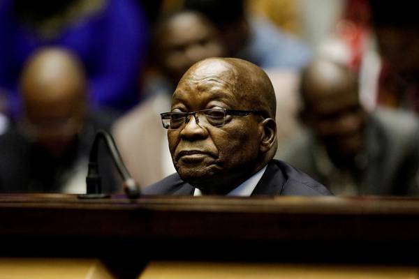 South African court issues arrest warrant for absent Jacob Zuma