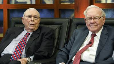 Warren Buffett admits Berkshire’s days of ‘eye-popping’ gains are over