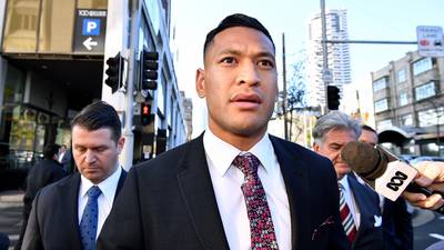 Israel Folau’s social media deleted before court hearing