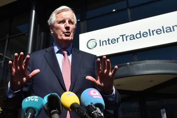 Barnier tries to calm politics around unresolved Border issue