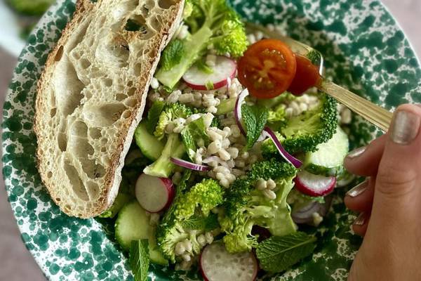 Winter salad boasts bold flavours battling for attention