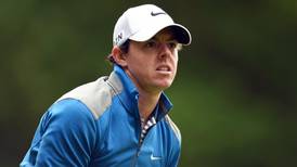 Rory McIlroy struggles on the front nine