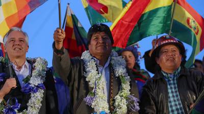 Rights body begins audit of disputed Bolivian presidential election