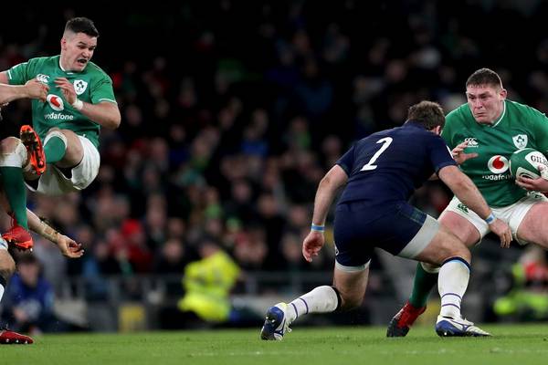 Tadhg Furlong embracing his new role in Ireland’s leadership group