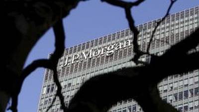 Weak trading hits JPMorgan, profit down in three  businesses