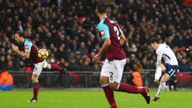 West Ham and Spurs all square after Obiang and Son stunners