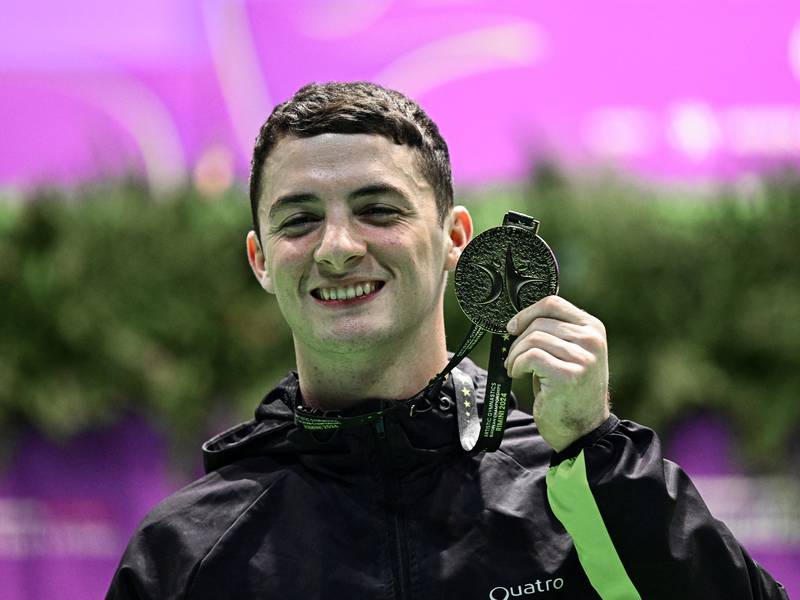 Rhys McClenaghan wins third European pommel horse gold 