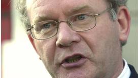 Martin McGuinness to brief US administration on deadlock