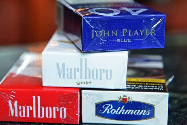 Almost 80% of price of packet of cigarettes is tax and excise duty – Donnelly