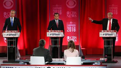 US Republican debate sees candidates in bitter clashes
