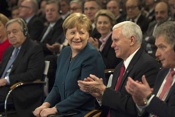 Twitter-happy Trump dominates Munich security meeting