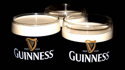 Sales of Guinness up in Ireland but unchanged globally