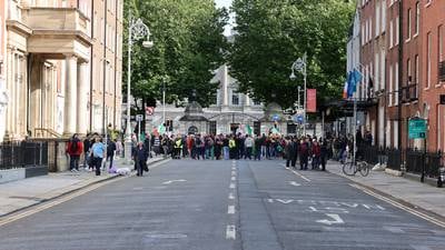 It was a long, depressing day as dangerously emboldened thugs descended on the Dáil
