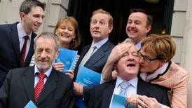 Six try to make capital at party’s election launch ahead of daunting campaign