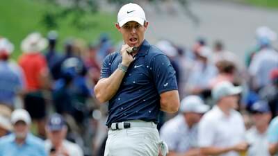 Rory McIlroy six off the lead after second round of the Travelers