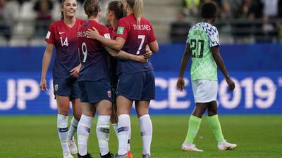 Women’s World Cup: Hegerberg-less Norway canter past Nigeria