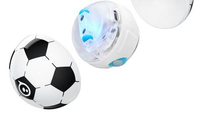 Sphero Mini Soccer: Play table football, bust through asteroids, create code