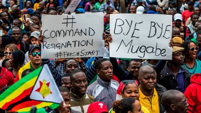 ‘It is a precious moment’: Zimbabweans celebrate move against Mugabe
