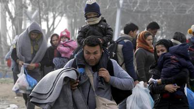 Ordeal  sharpens  Balkan camp refugees’   longing for Europe