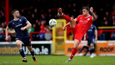 Airtricity League: Shelbourne go eight points clear at the top despite Derry draw