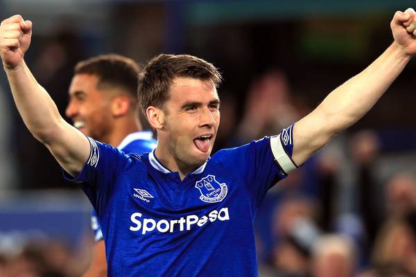 Seamus Coleman scores as Everton win four in a row at Goodison