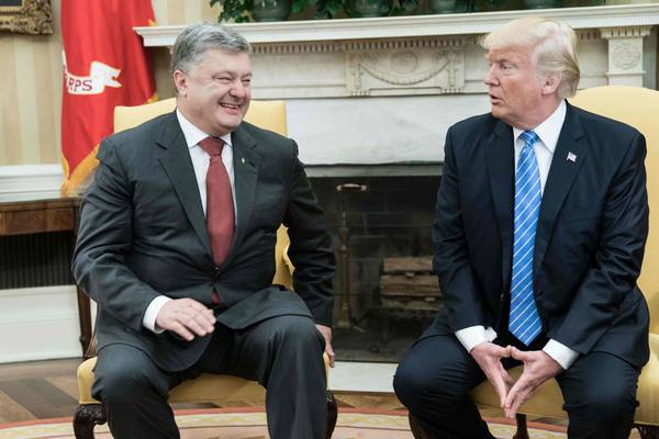 Ukraine’s president lambasts report Kiev paid to arrange Trump talks