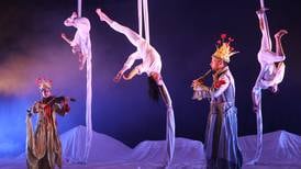 When the Moon Spun Round review: Gloriously acrobatic aerial dance enthralls its young audience 