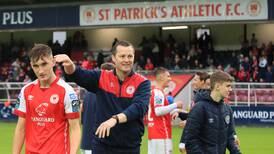 St Pat’s boss Jon Daly plays down title talk as they welcome Cork City