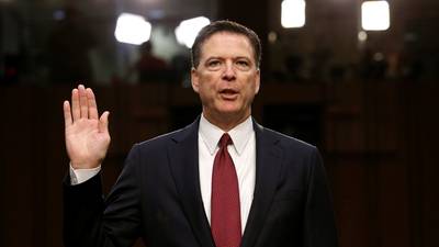 Former FBI chief James Comey signs $2m book deal