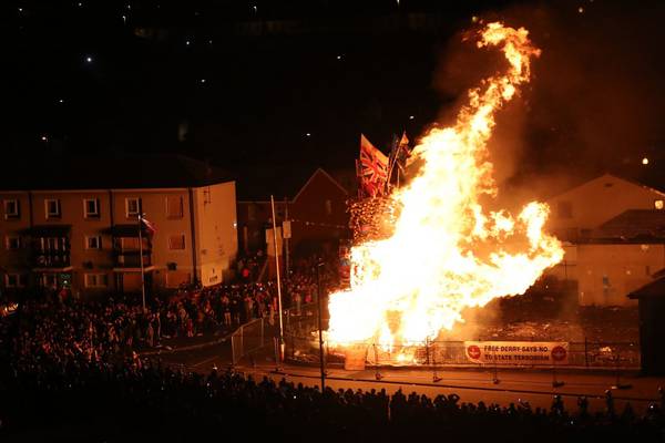 Burning of Parachute Regiment flags in Derry treated as hate incident – PSNI