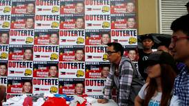 Rodrigo Duterte leads polls ahead of Philippines election